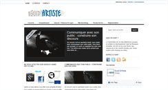 Desktop Screenshot of guidartiste.com
